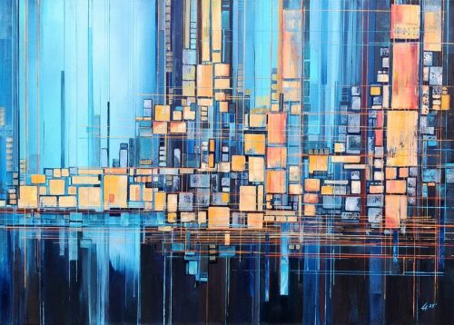 BLAndArt-Nocturnal-city-50x70cm-olaj-vaszon-Andrea-Ladosinszki-Eotvos-kicsi
